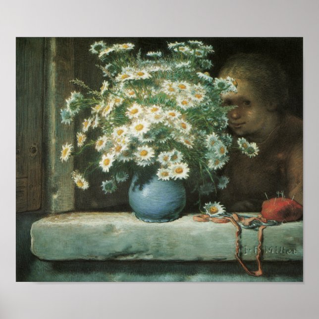 Poster Bouquet de marguerites (Devant)