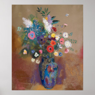 Poster Bouquet of Flowers by Redon