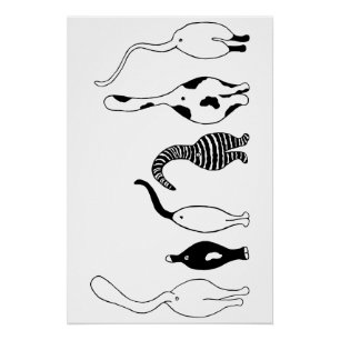 Poster Boutons de chat