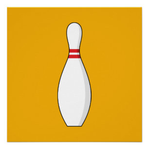 Poster Bowling Skittle
