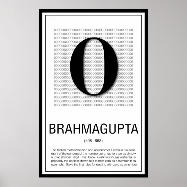 Poster Brahmagupta (Devant)