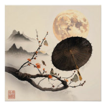 Branches Inspiré Japandi Soft Pastels