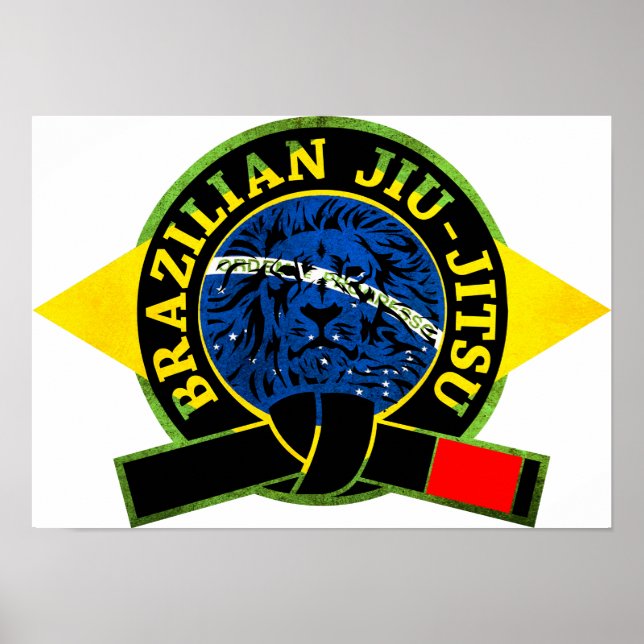 Poster Brazilian Jiu-Jitsu (Devant)