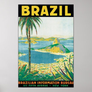 Poster Brésil