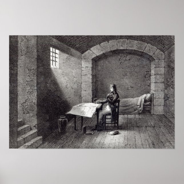 Poster Brigadier-général Bonaparte en prison (Devant)