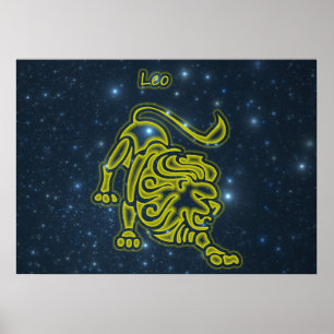 Poster Bright Leo