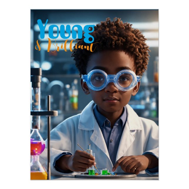 Poster Briliant Young Scientist (Devant)