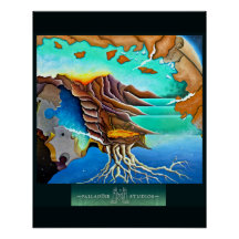 Poster brillant 'Cassiopée'