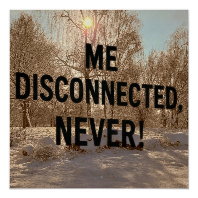 Poster brillant - Inspiring Winter Poster (Devant)