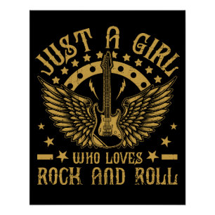 Poster brillant Music Rock and Roll