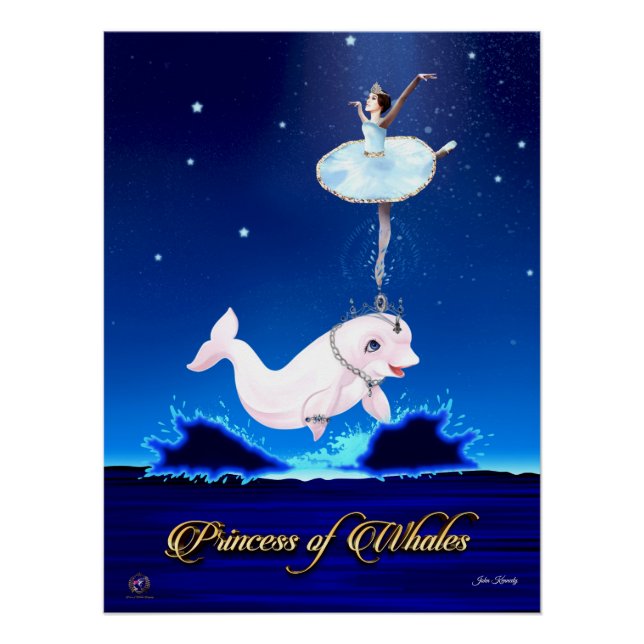 Poster brillant Princesse des Baleines Ballet glor (Devant)