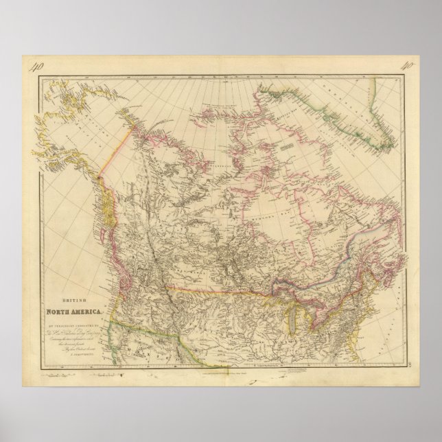 Poster British North America 2 (Devant)