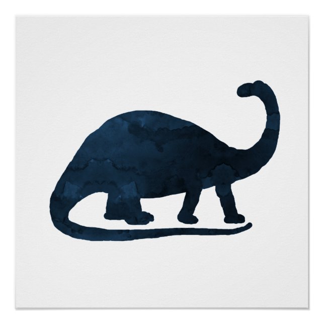 Poster Brontosaurus (Devant)