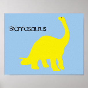 Poster Brontosaurus