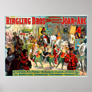 Poster Bros à sonneries : Jeanne d'Arc