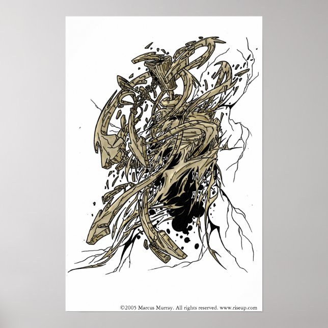 Poster broyeur (Devant)