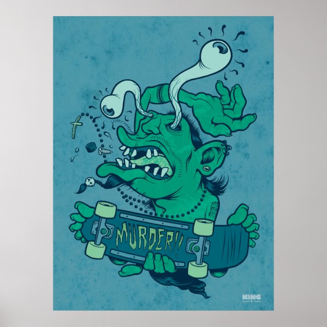 Poster Broyeur (couleur tamisée) (Devant)