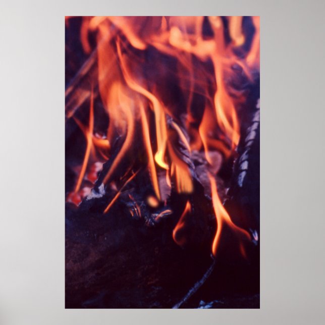 Poster Brûler (Devant)