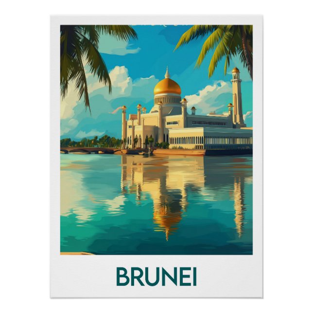 Poster Brunei (Devant)