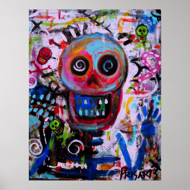 POSTER BRUT SKULL (Devant)