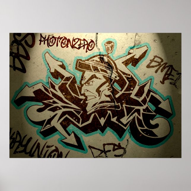 Poster Brutal Muse "PH0T0NZ3R0" (Devant)