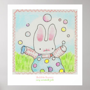 Poster Bubble Bunny