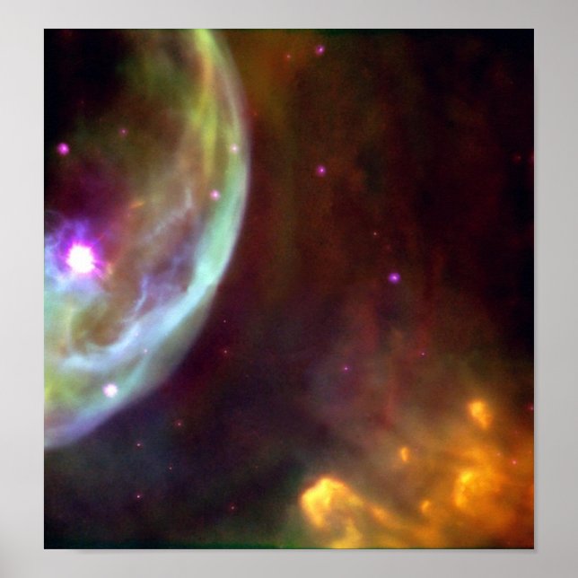 Poster Bubble Nebula (Devant)