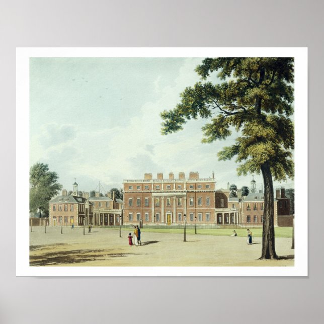Poster Buckingham House, de "L'histoire de la Royal R (Devant)
