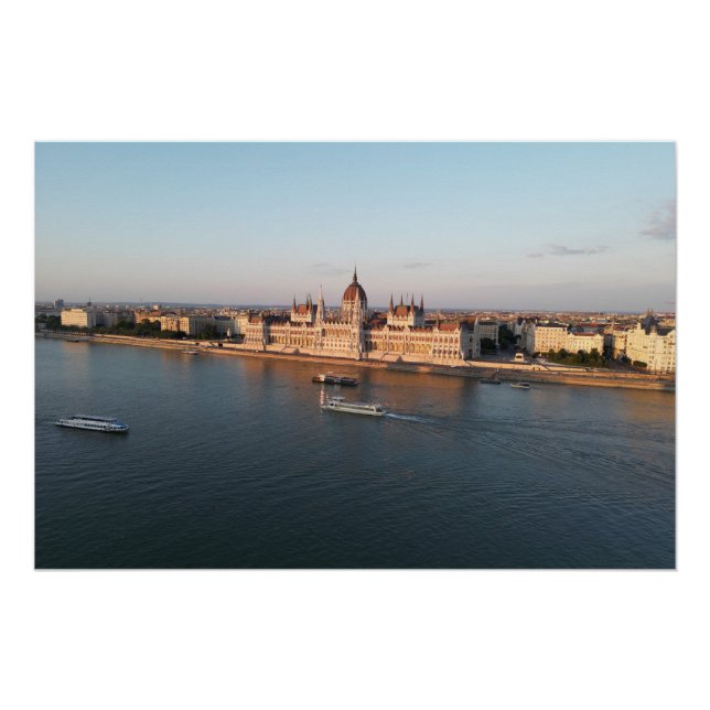 Poster Budapest Hongrie (Devant)
