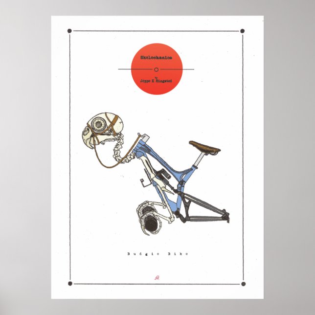 Poster Budgie Bike (Devant)