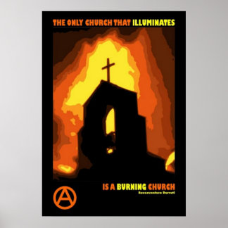 Poster buenaventura durruti antithéocratie citation