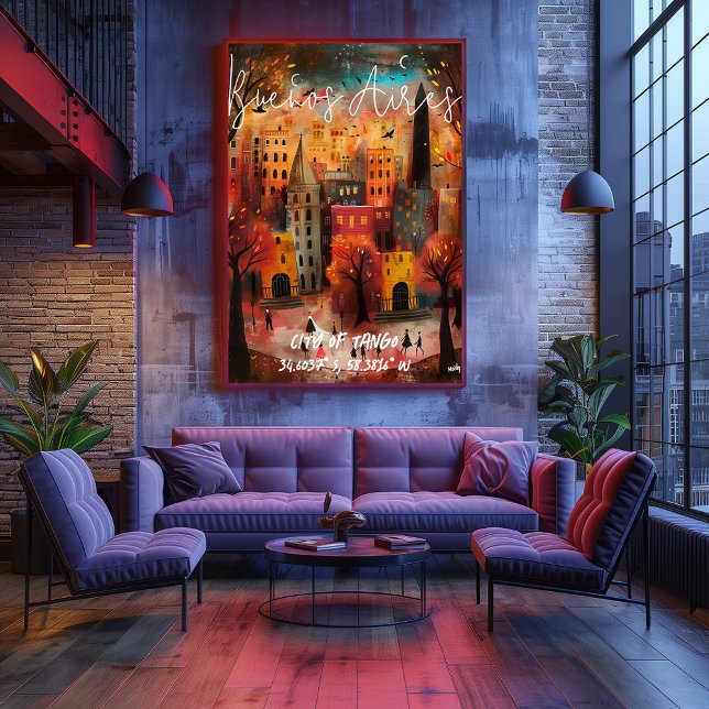 Poster Buenos Aires: Ciudad de Tango (Créateur téléchargé)