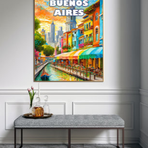Poster Buenos Aires, the City of Passions and Tango