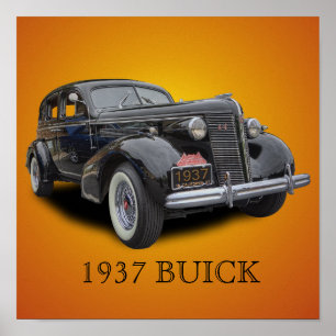 POSTER BUICK 1937
