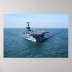 Poster Buisson d'USS George H.W.