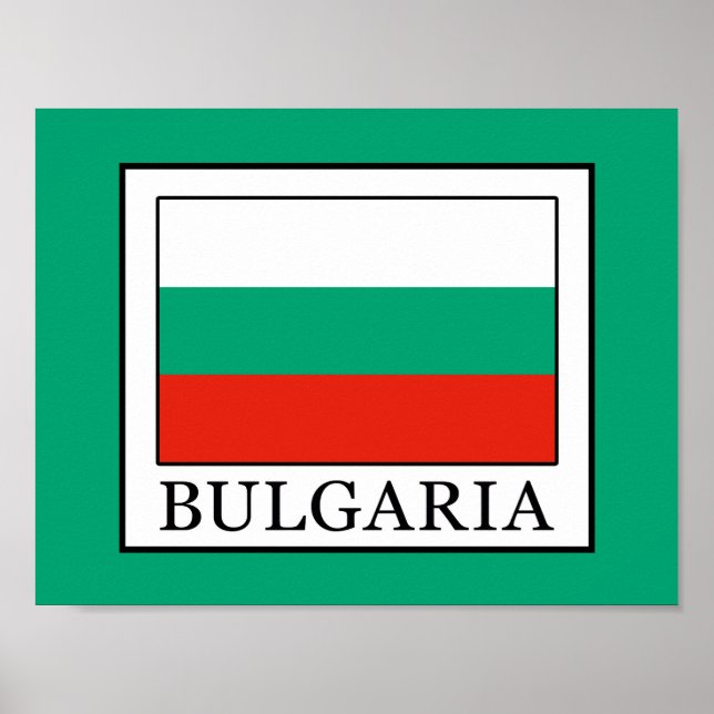 Poster Bulgarie (Devant)