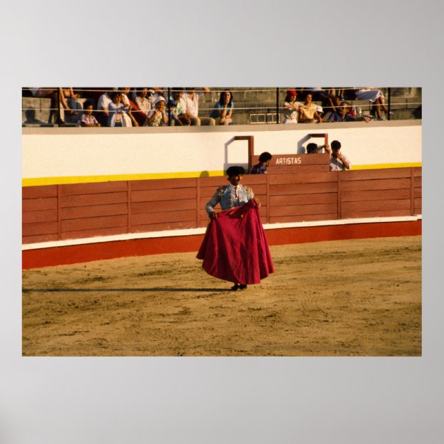 Poster Bullfighting in Portugal (Devant)