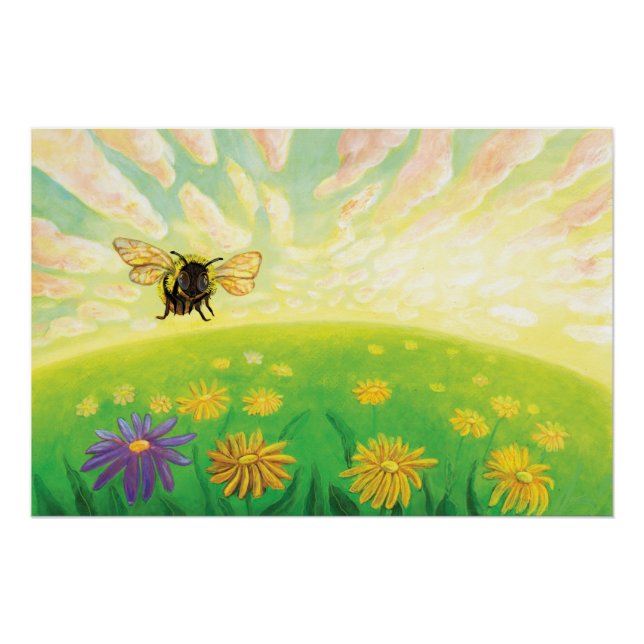 Poster Bumblebee sur la pépinière Horizon (Devant)