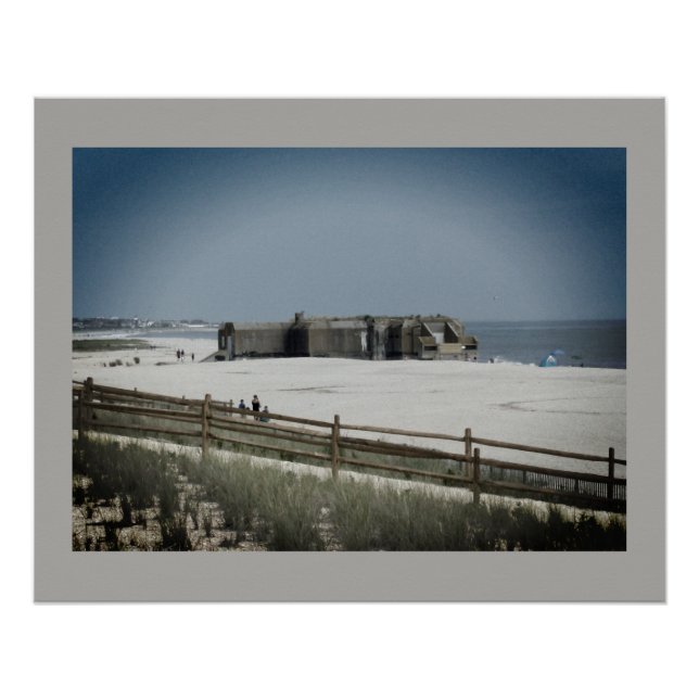 Poster Bunker du Cap May (Devant)