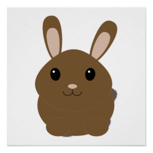 Poster Bunny Brown