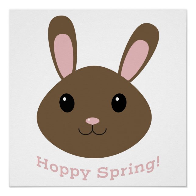 Poster Bunny Spring Hoppy (Devant)