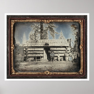 Poster Bureau de Coyote & Deer Creek Water Co., Nevada Ci