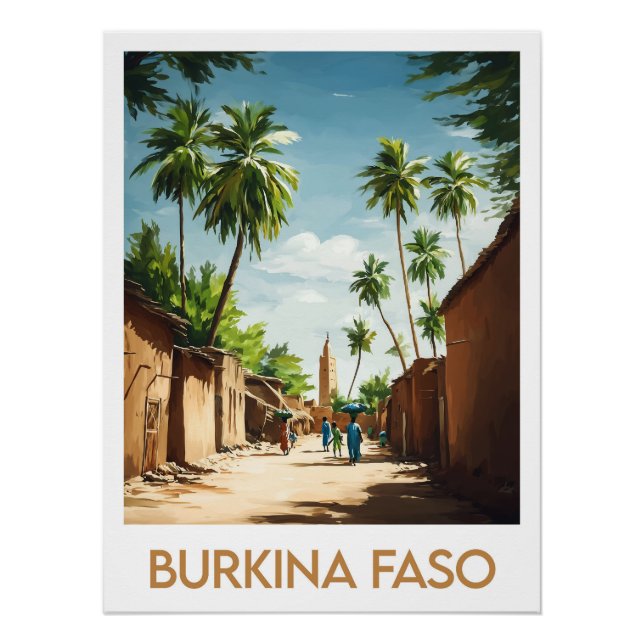 Poster Burkina Faso (Devant)