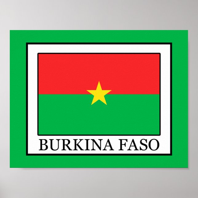 Poster Burkina Faso (Devant)