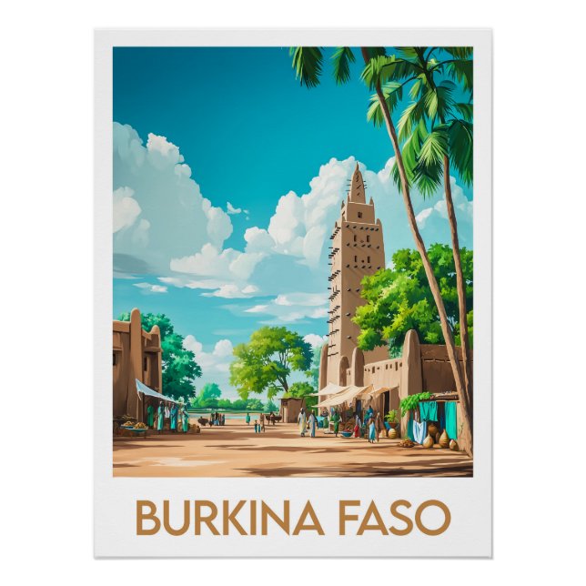 Poster Burkina Faso (Devant)