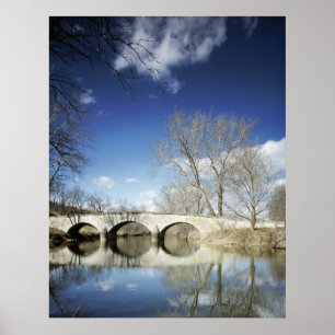 Poster Burnside's Bridge, Antietam National Battlefield