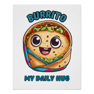 Poster Burrito My Daily Hug