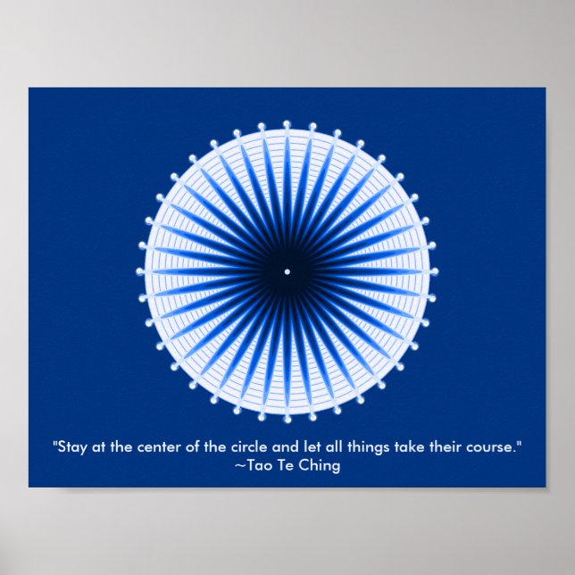 Poster Burst of the Blues Imprimer (Devant)