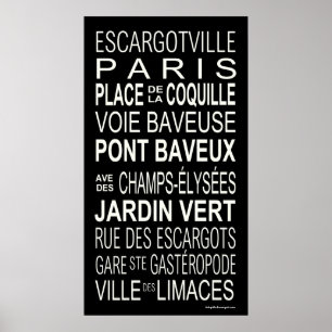 Poster Busroll.Escargot.deux