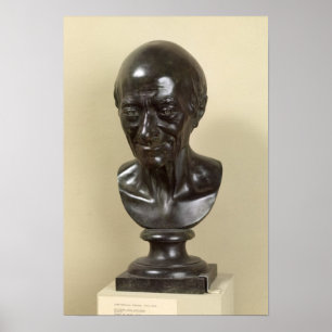 Poster Bust of Voltaire  1778